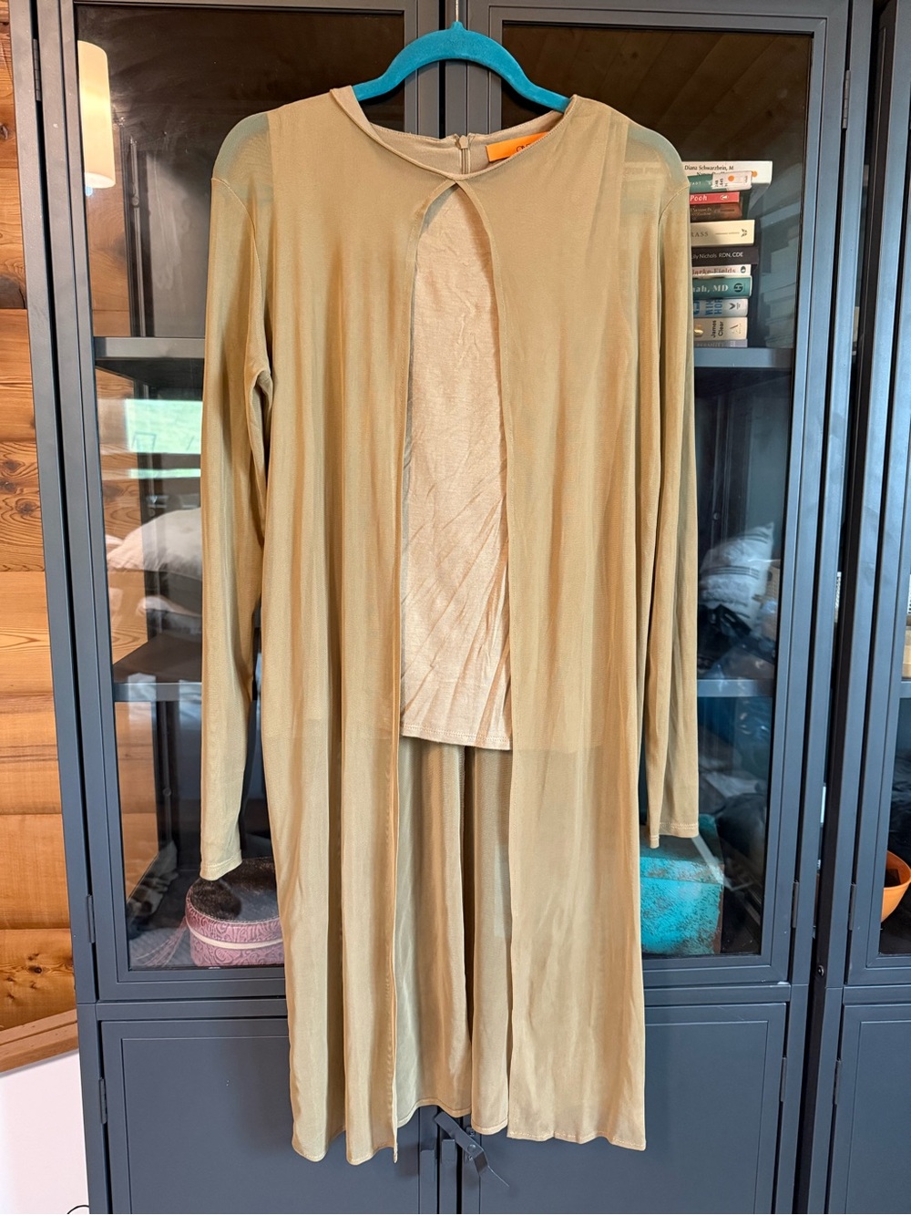 Long Sleeve Camel Tunic